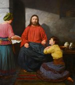 Христос в доме Марфы и Марии. 2018. Х., м. 80/70