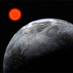 На планете, расположенной всего в 20 световых годах от Земли, вполне вероятно, существует жизнь.
 
На экзопланете Gliese 581d есть все условия, которые способствуют возникновению жизни, включая океаны и дожди. Впрочем, сама планета не слишком похожа на Землю. Небо Gliese темно-красное, поскольку ее атмосфера богата ядовитым для человека диоксидом углерода.