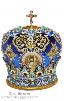 orthodox mitre (bishop`s crown)