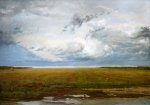 Небо и земля (притча о сеятеле). 2014. Холст, масло. 70×100